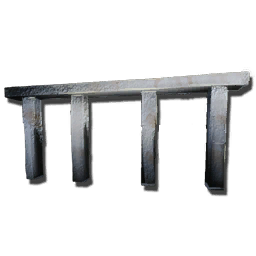 Metal Fence Foundation & Support