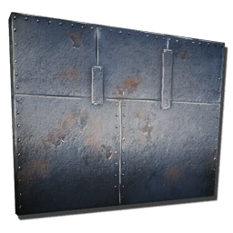 Metal Wall, Doorways & Windowframe