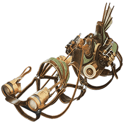 Steampunk Rock Drake Saddle Skin