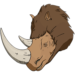 Woolly Rhino 'ARK: The Animated Series' Costume