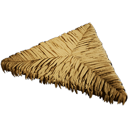Thatch Triangle Ceiling